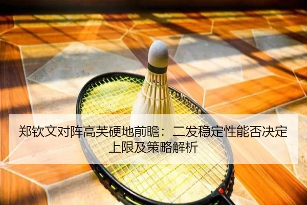 郑钦文对阵高芙硬地前瞻：二发稳定性能否决定上限及策略解析